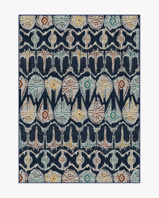 Corellian Ikat Navy Rug