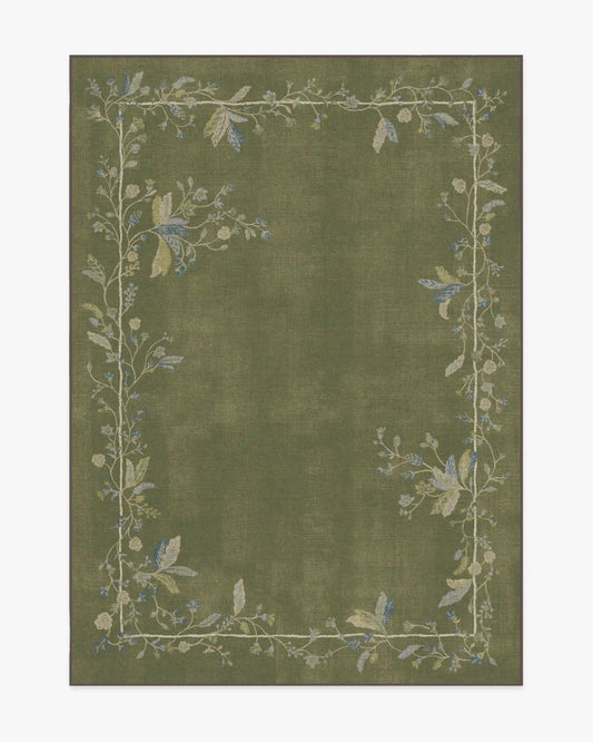 Daphne Olive Green Rug