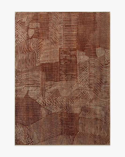 Ferra Copper Rug