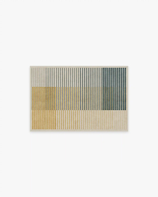 Gradasi Teal Quartz Rug