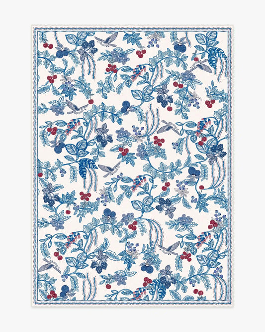 Heidi Blue & Cherry Rug