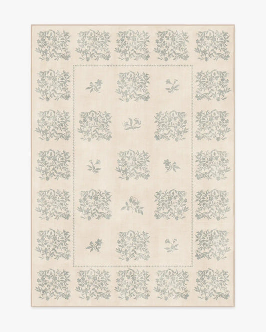 Iona Cream & Sage Green Rug