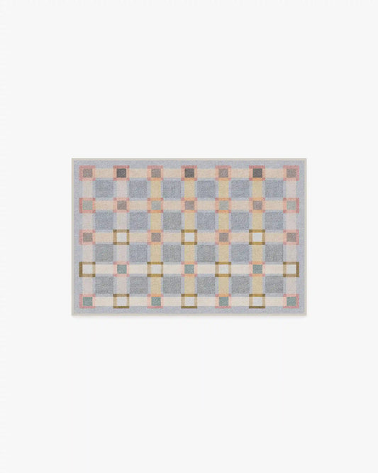 Maja Stone Blue Multicolor Rug
