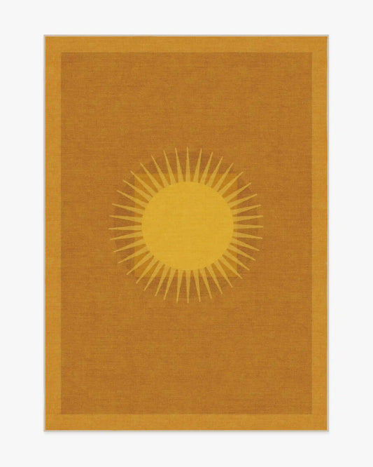 Helios Gold Rug by Matthew Williamson