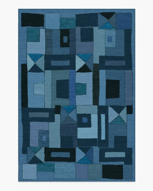 Modra Indigo Rug by Jungalow
