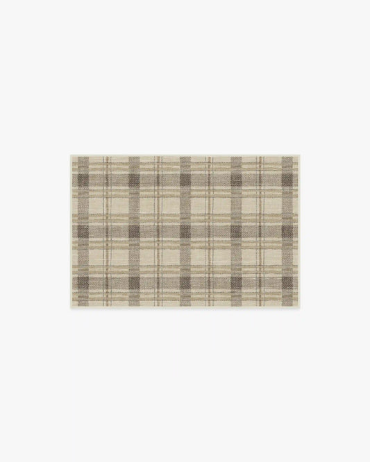 Piper Plaid Neutral Rug