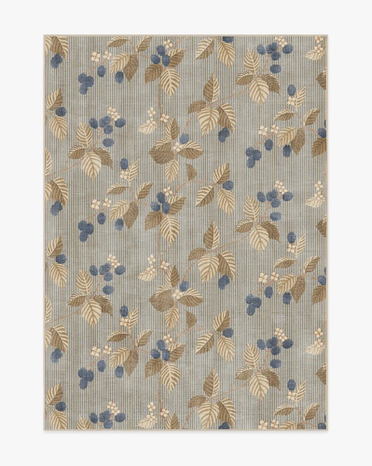 Rubus Azure & Fawn Rug by Sanderson