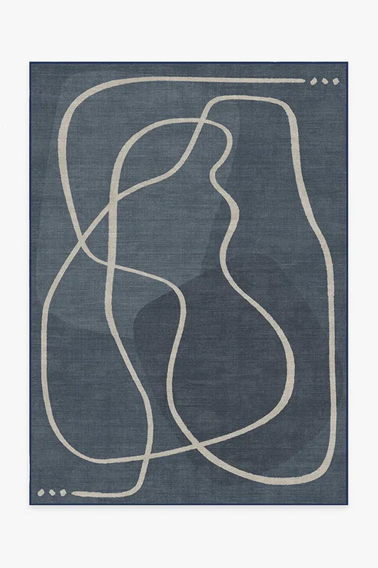 Strova Dusk Blue Rug