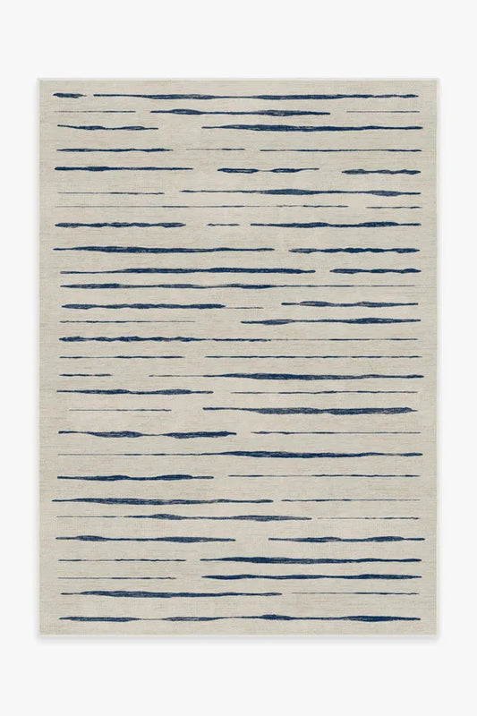 Talas Stripe Indigo Rug