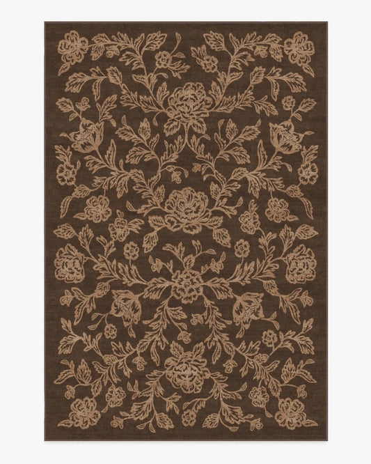 Zinnia Brown Rug