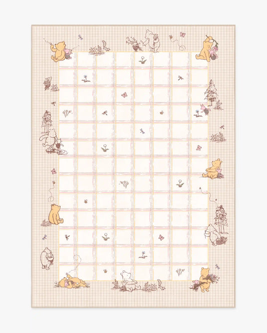 A Picnic Together Cream Multicolor Rug