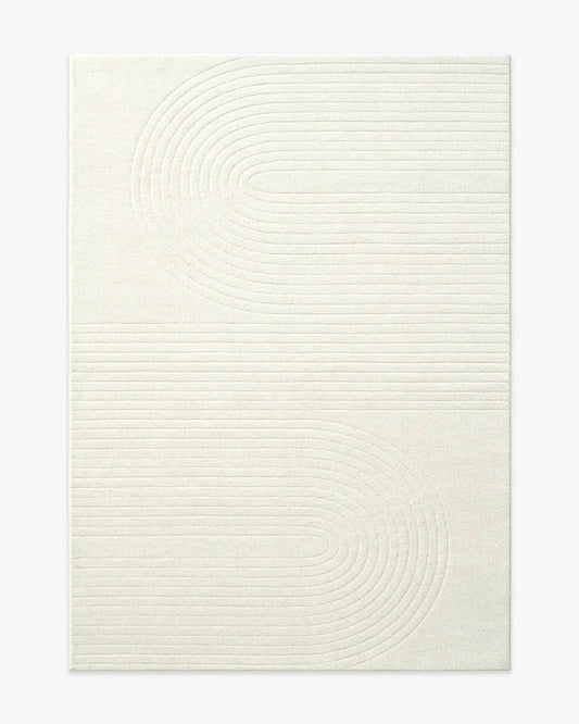 Arlo Soft White Plush Rug