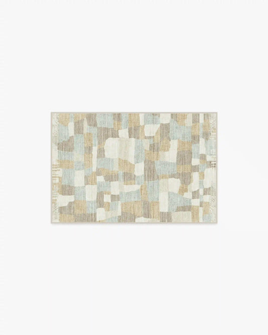 Boulder Neutral & Grey Rug by The Local Project