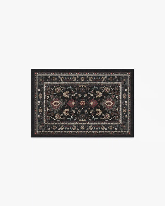 Calabria Black Multicolor Rug