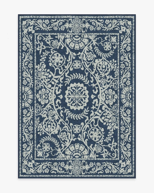 Delphina Navy Blue Rug