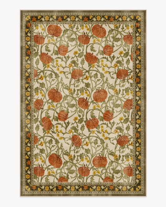 Enchanted Vines Cream Multicolor Rug