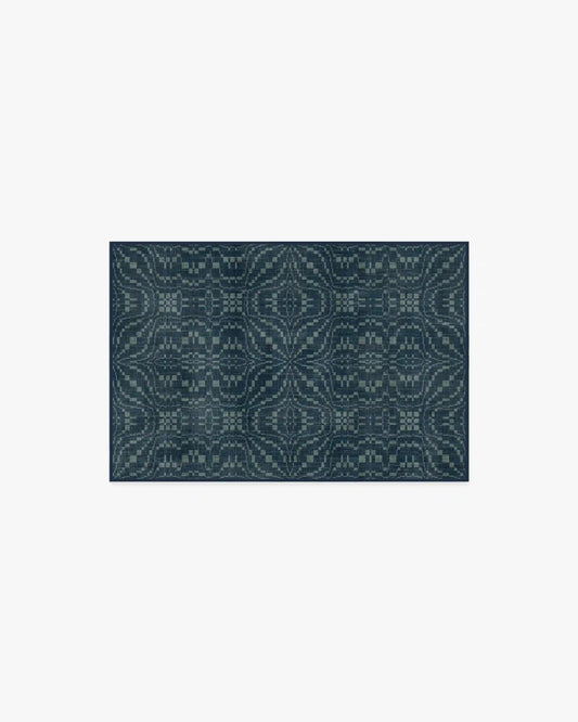 Hearthstone Navy Blue Rug