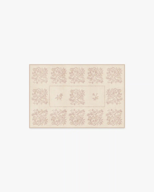 Iona Cream & Vintage Blush Rug
