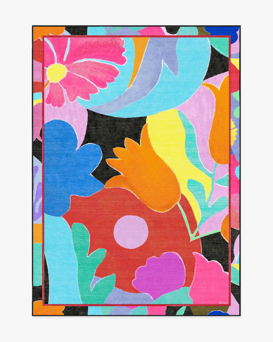 King's Road Multicolor Rug by RIXO