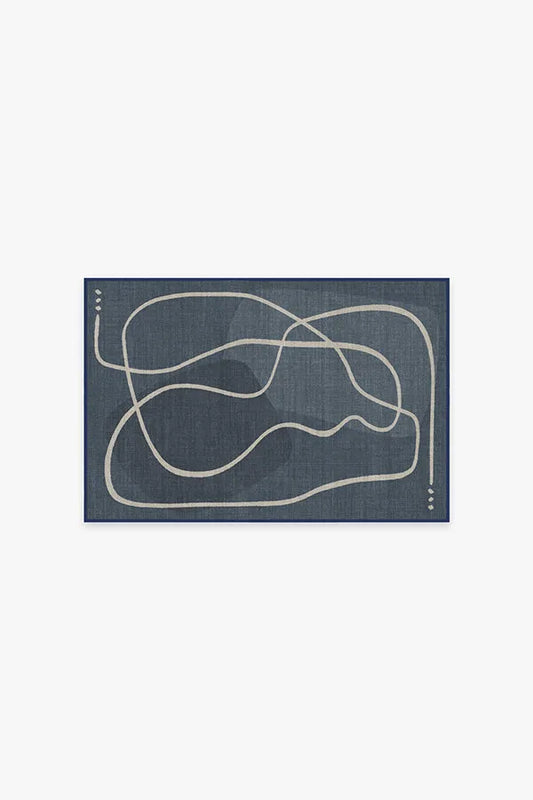 Strova Dusk Blue Rug