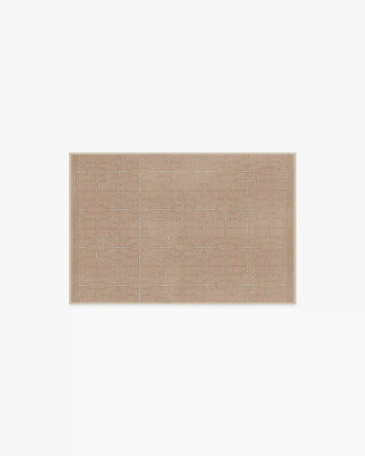 Diana Trellis Rose Gold Rug by The Hiltons