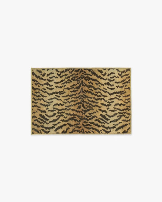 Tigre Gold Rug by Scalamandré