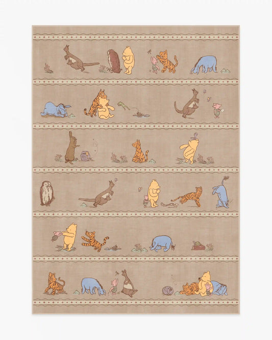 Time With Friends Tan Rug